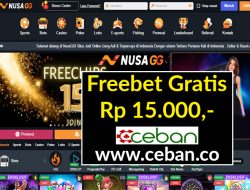 NUSAGG – FREEBET GRATIS RP 15.000 TANPA DEPOSIT