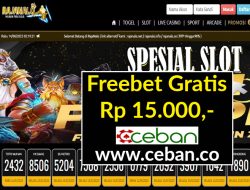 RAJANALO – FREEBET GRATIS RP 15.000 TANPA DEPOSIT