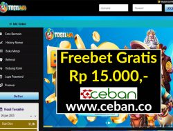 TOGEL404 – FREEBET GRATIS RP 15.000 TANPA DEPOSIT