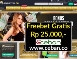 ASIAROYAL88 – FREEBET GRATIS RP 25.000 TANPA DEPOSIT