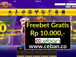 SENSA138 – FREEBET GRATIS RP 10.000 TANPA DEPOSIT