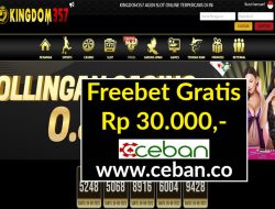 KINGDOM357 – FREEBET GRATIS RP 30.000 TANPA DEPOSIT