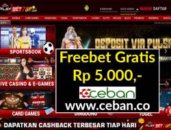 PLAYBET788 – FREEBET GRATIS RP 5.000 TANPA DEPOSIT