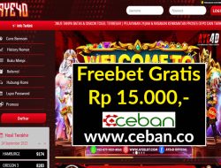 AYE4D – FREEBET GRATIS RP 15.000 TANPA DEPOSIT