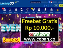 CASPER77 – FREEBET GRATIS RP 10.000 TANPA DEPOSIT