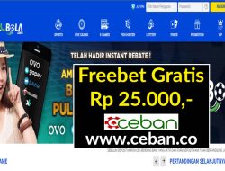 XLBOLA – FREEBET GRATIS RP 25.000 TANPA DEPOSIT