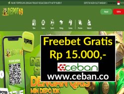 DEPOT69 – FREEBET GRATIS RP 15.000 TANPA DEPOSIT