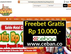 16DEWA – FREEBET GRATIS RP 10.000 TANPA DEPOSIT