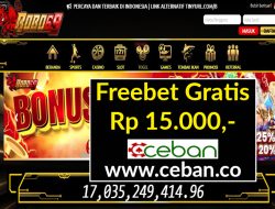 BOBO69 – FREEBET GRATIS RP 15.000 TANPA DEPOSIT