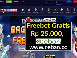 DOREMI88 – FREEBET GRATIS RP 25.000 TANPA DEPOSIT