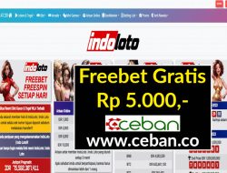 INDOLOTO – FREEBET GRATIS RP 5.000 TANPA DEPOSIT