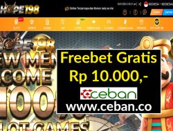 HOPE198 – FREEBET GRATIS RP 10.000 TANPA DEPOSIT