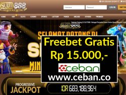 SLOT888 – FREEBET GRATIS RP 15.000 TANPA DEPOSIT