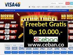 VISA4D – FREEBET GRATIS RP 10.000 TANPA DEPOSIT