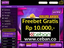 WAGTOTO  – FREEBET GRATIS RP 10.000 TANPA DEPOSIT