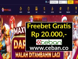 BERLIAN888 – FREEBET GRATIS RP 20.000 TANPA DEPOSIT