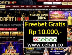 DAPATHOKI68 – FREEBET GRATIS RP 10.000 TANPA DEPOSIT