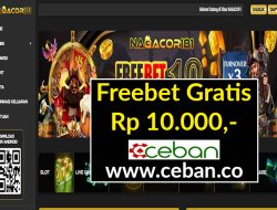 NAGACOR181 – FREEBET GRATIS RP 10.000 TANPA DEPOSIT