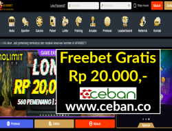 AFA88BET – FREEBET GRATIS RP 20.000 TANPA DEPOSIT