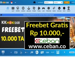 KKHOKI168 – FREEBET GRATIS RP 10.000 TANPA DEPOSIT