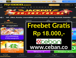 RP8888 – FREEBET GRATIS RP 18.000 DOWNLOAD APK