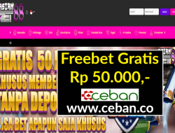 ASIANBET88 – FREEBET GRATIS RP 50.000 TANPA DEPOSIT