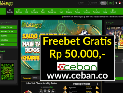 MILIARSLOT77 – FREEBET GRATIS RP 50.000 TANPA DEPOSIT