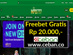 MPO777 – FREEBET GRATIS RP 20.000 TANPA DEPOSIT