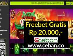 OVOBOS – FREEBET GRATIS RP 20.000 TANPA DEPOSIT