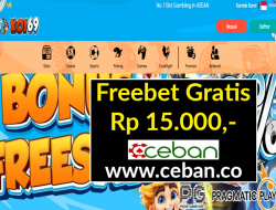 KOI69 – FREEBET GRATIS RP 15.000 TANPA DEPOSIT