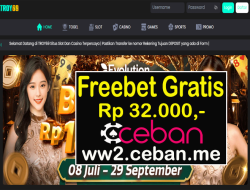 TROY69 – FREEBET GRATIS RP 32.000 TANPA DEPOSIT