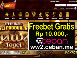 CABE888 – FREEBET GRATIS RP 10.000 TANPA DEPOSIT