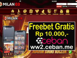 MILAN69 – FREEBET GRATIS RP 10.000 DOWNLOAD APK