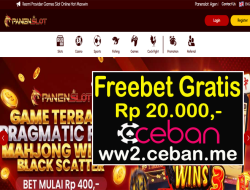 PANENSLOT – FREEBET GRATIS RP 20.000 TANPA DEPOSIT