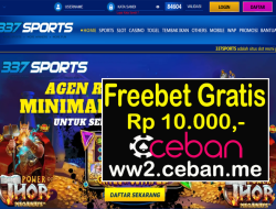 337SPORTS – EVENT FREEBET RP 10.000 TANPA DEPOSIT