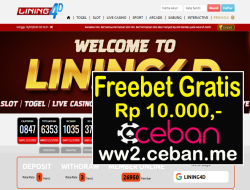 LINING4D – EVENT FREEBET RP 10.000 TANPA DEPOSIT