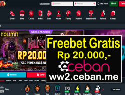 JKT168 – EVENT FREEBET RP 20.000 TANPA DEPOSIT